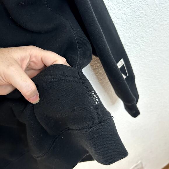 Poler x Rip City Portland Trail Blazers Hoodie Mens Size XL Black Logo Pinwheel - Picture 4 of 6